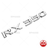 Lexus Liftgate OEM Chrome RX 350 Letter Logo Badge Car Emblem Replace F-Sport