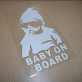 Baby On Board Sticker Decal Baby In Car Suv Van Liftgate Windows Decoration