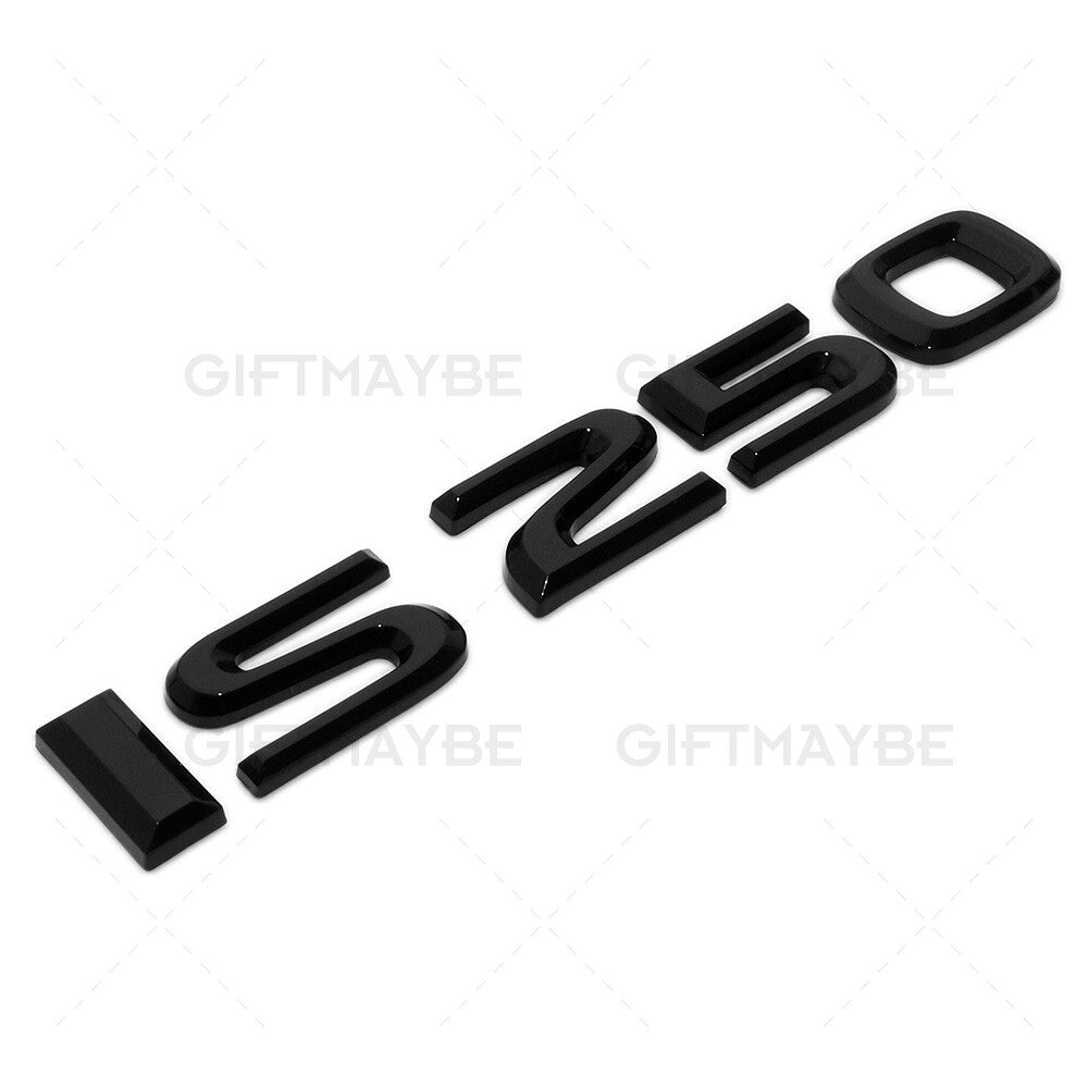 Lexus Trunk Lid Gloss Black IS 250 Letter Logo Badge Emblem Car Replace F-Sport