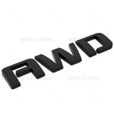 Chevy Equinox AWD Liftgate Nameplate Letter Logo Badge Emblem Sport Matte Black