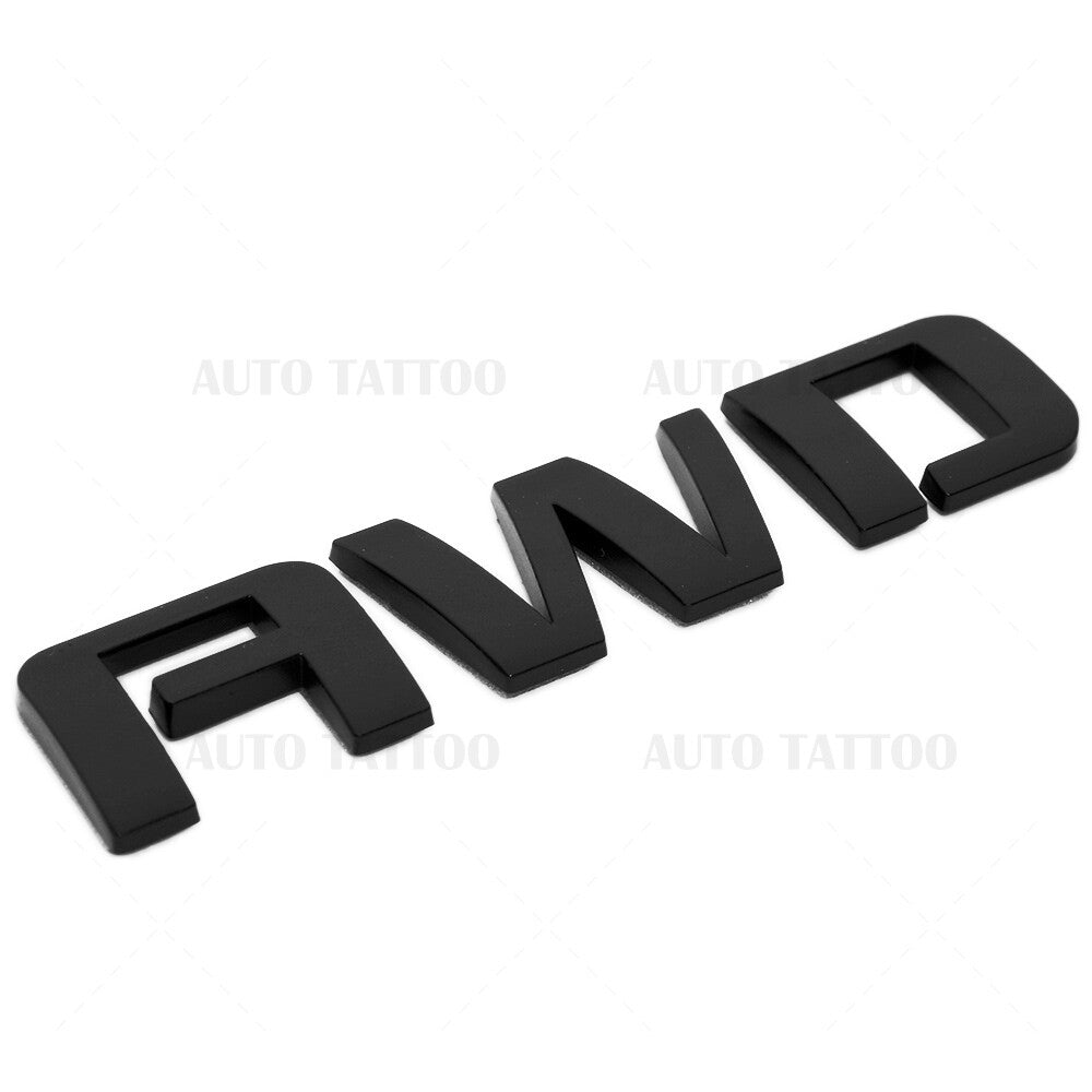 Chevy Equinox AWD Liftgate Nameplate Letter Logo Badge Emblem Sport Matte Black