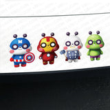 Fashion 3D Creative Waterproof Car Sticker for Auto Scratch Cover or Decoration