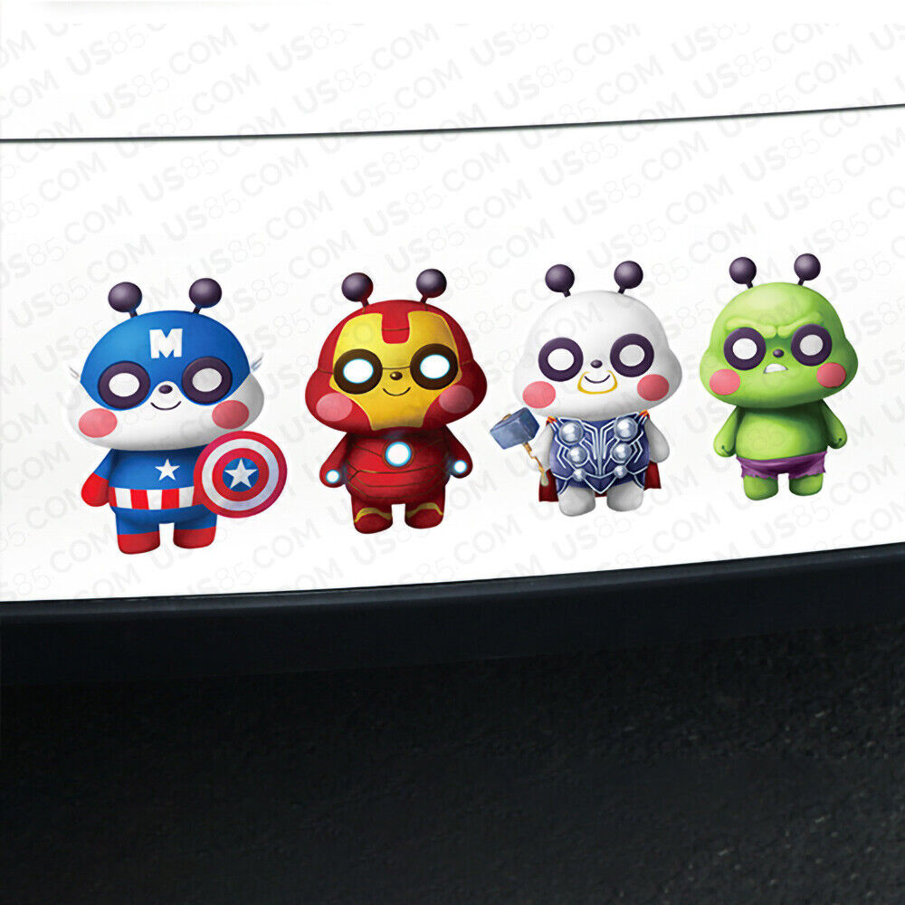Fashion 3D Creative Waterproof Car Sticker for Auto Scratch Cover or Decoration