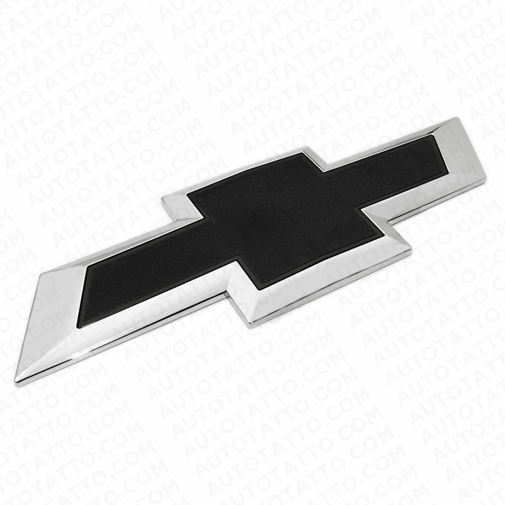 14-19 Chevy Silverado 1500 2500 3500 Colorado Tailgate Logo Emblem Chrome Black