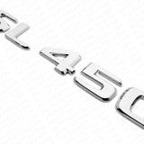 17-21 For Mercedes SL 450 Letter Emblem Luggage Trunk Lid Badge AMG Sport Chrome