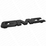 14-19 GMC Sierra Front Grille Letter Logo Emblem Adhesive Nameplate HD Black