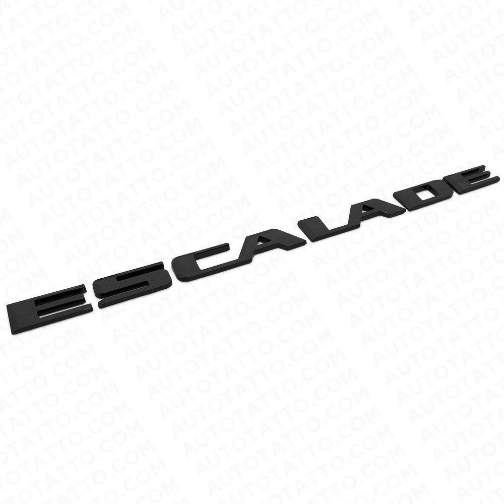 For 15-22 Cadillac Escalade Gloss Black Rear Liftgate Nameplate Emblem Badge