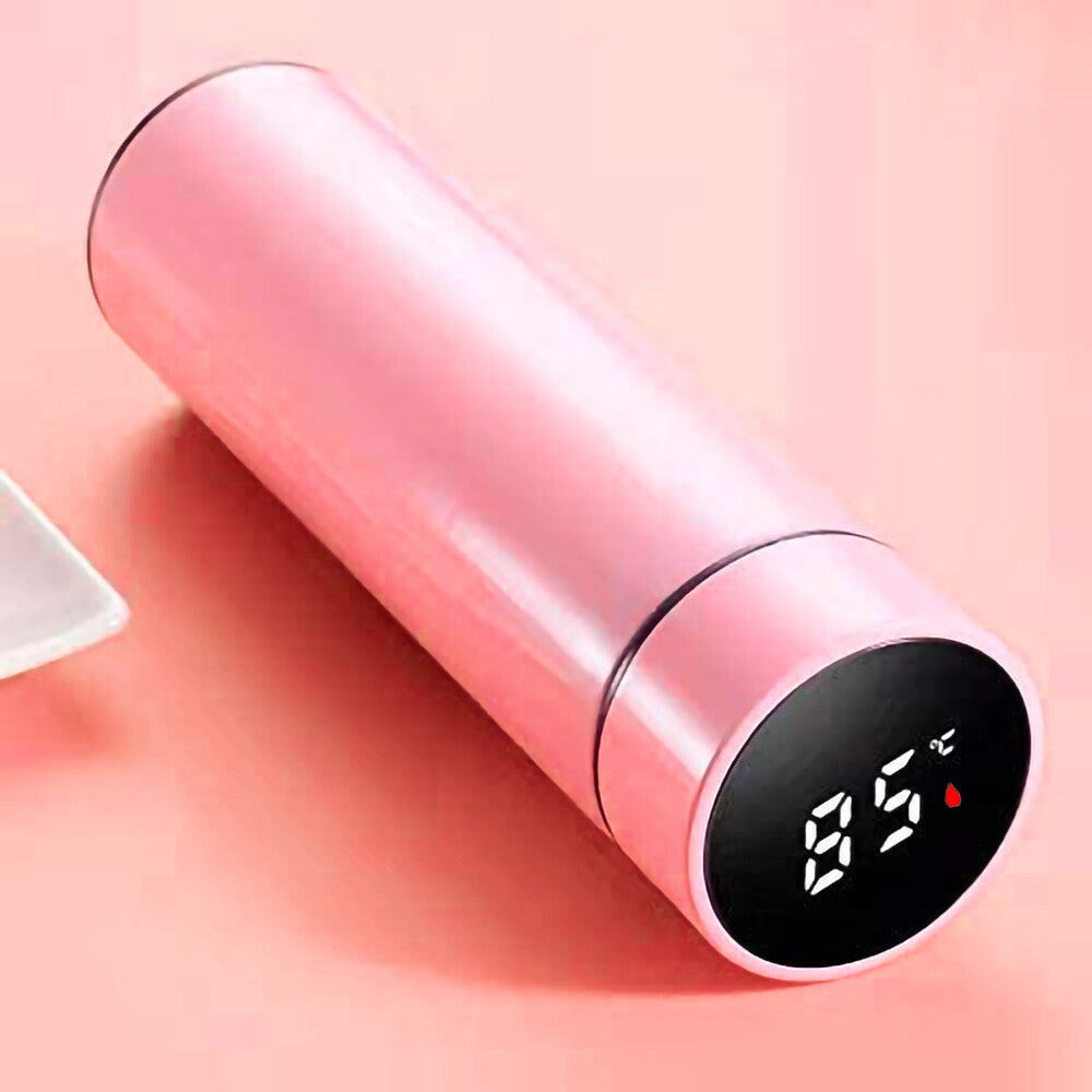 500ml Measure Temperature Stainless Steel Hot/Cold Vacuum thermos Insulation Cup