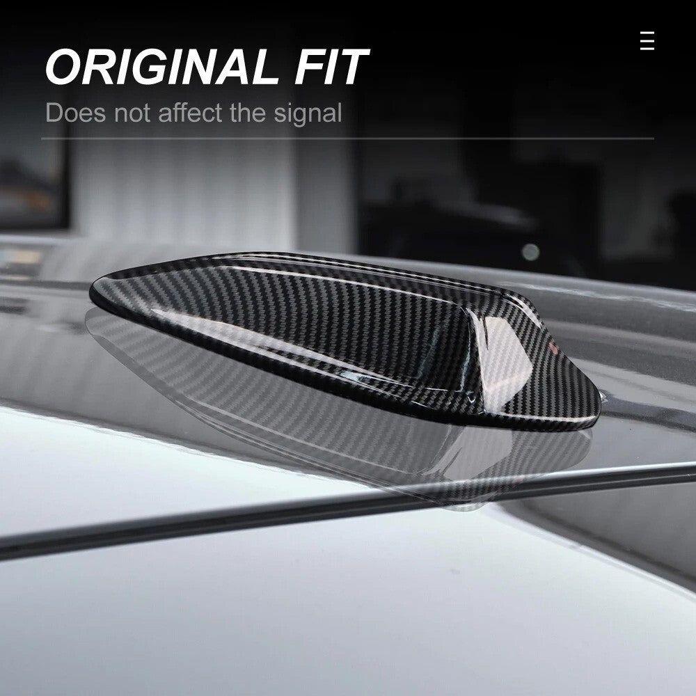23-24 BMW G20 G80 G22 G26 G42 G87 G82 i4 Carbon Fiber Style Antenna Shark Cover