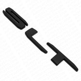 19-21 GMC Sierra Tailgate SLT Logo Emblem Pickup Badge Nameplate Matte Black