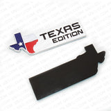 3D Chrome TEXAS Edition Logo Emblem Badge Stickers For GM GMC Decoration TEAS