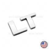 Chevy Equinox LT Liftgate Nameplate Letter Logo Badge Emblem Sport OEM Chrome