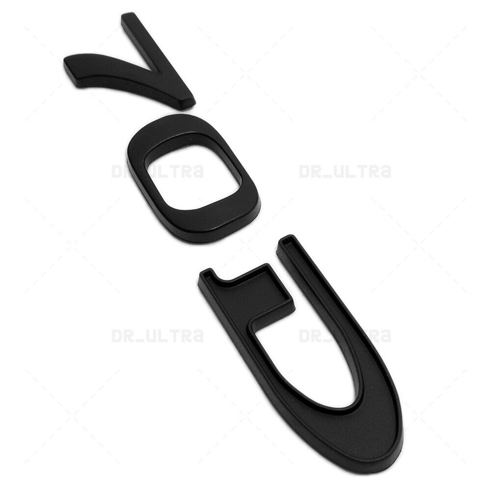 Tesla Rear Liftgate Lid Model 70D Nameplate Logo Badge Emblem Sport Matte Black