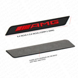 2x Red AMG Special Edition Emblem Fender Logo Badge Nameplate Decoration Sport