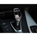 BMW F30 F20 F10 F15 F25 X6 X5 X4 X3 Carbon Fiber Texture Gear Shift Knob Cover