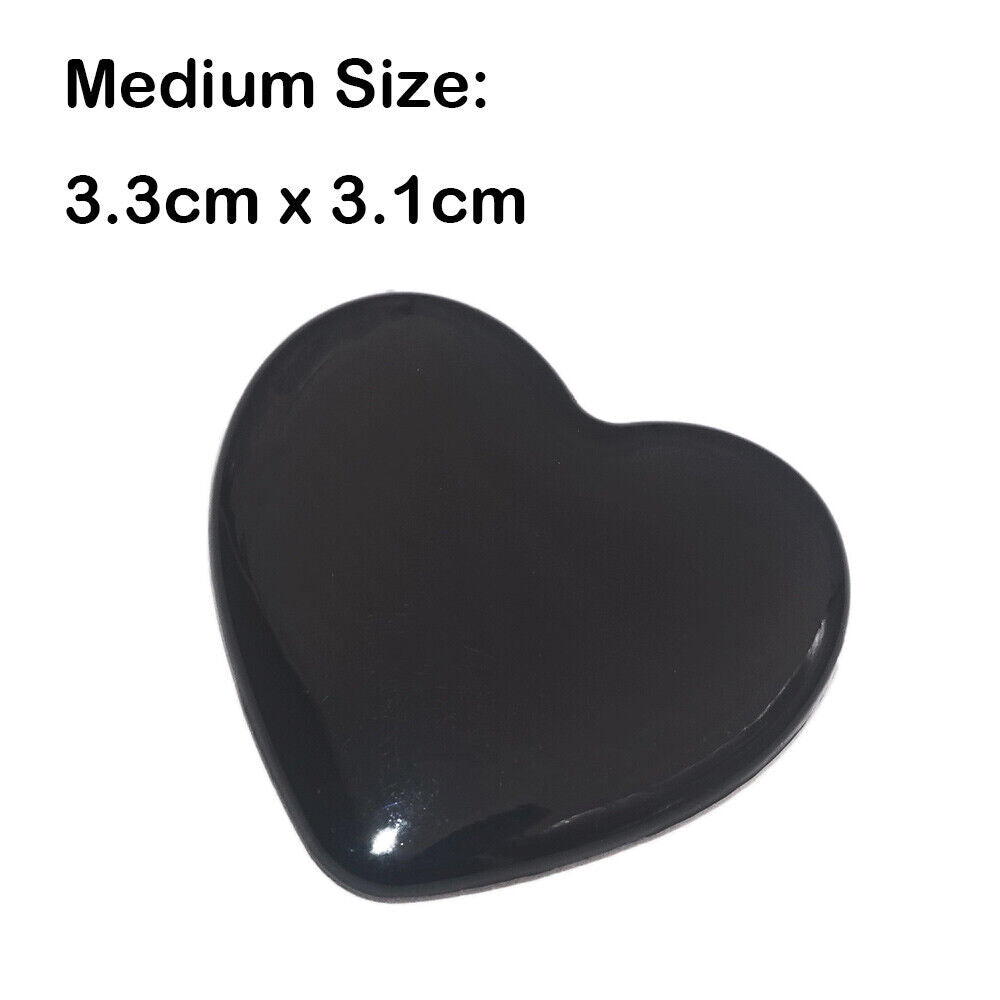 Universal 3D Fashion Metal Heart and Stars Car Decal Sticker for Auto Decoration
