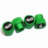 For Toyota 4x4 Off Road Roundel Car Wheels Tire Air Valve Caps Stem Dust Cover