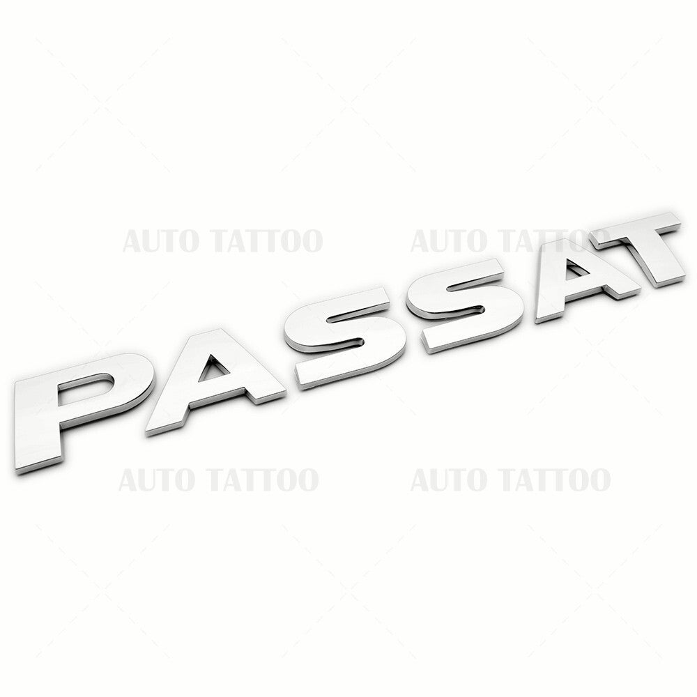 12-19 Volkswagen Passat Rear Truck Lid Nmaeplate Badge Emblem Chrome