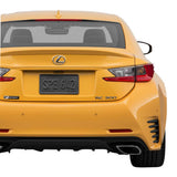 For Lexus Trunk Matte Black RC 300 Letter Logo Badge Emblem Car Replace F-Sport