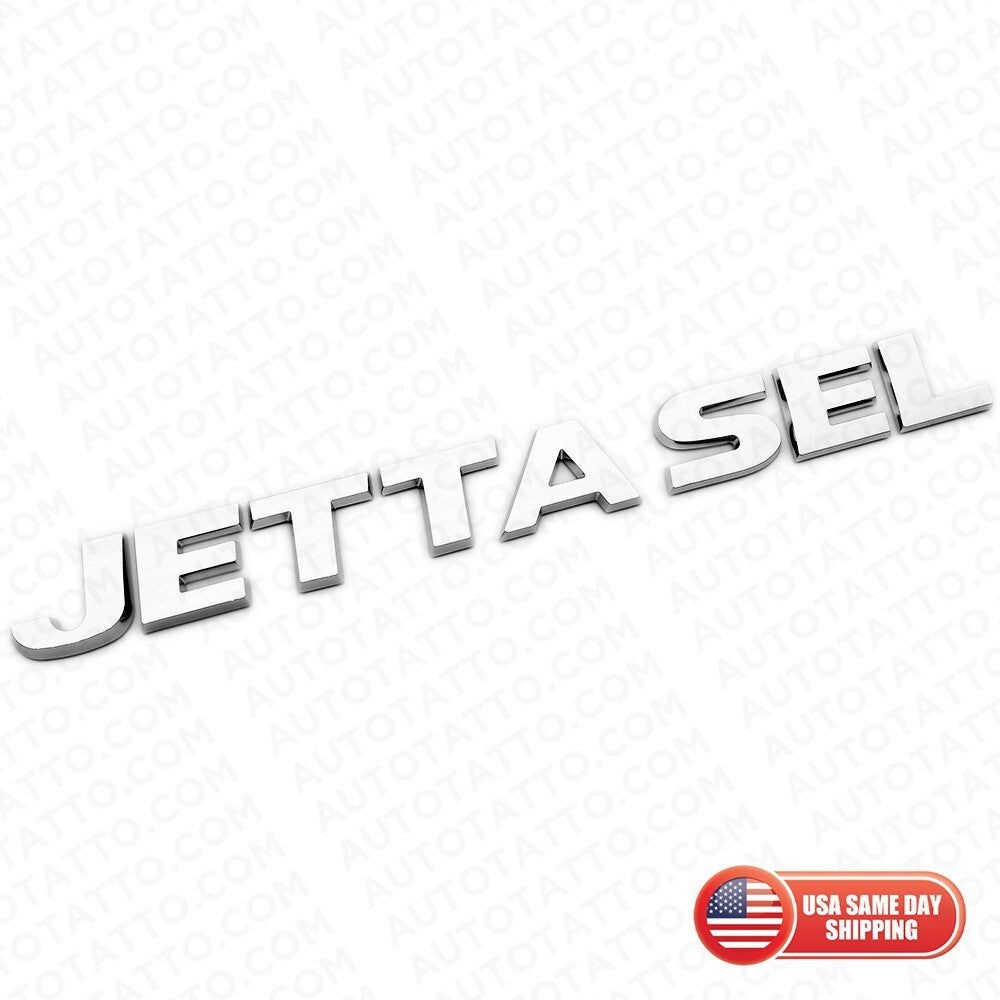 10-21 Volkswagen Jetta Sel Rear Truck Lid Nmaeplate Badge Emblem Chrome