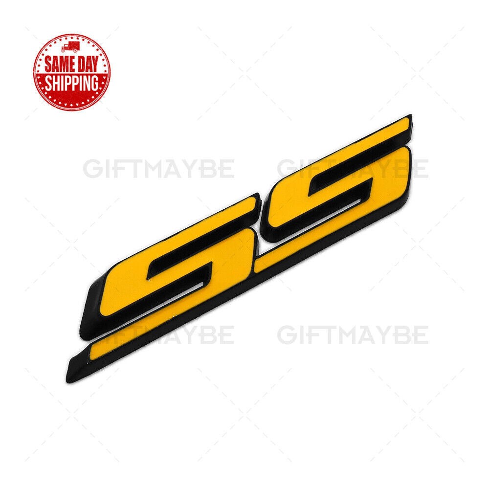3D Fashion ABS Camaro SS Car Decal Badge Emblem Sticker for Auto Decoration