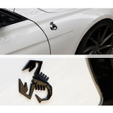 Universal 3D Fashion Metal Pattern Animal Clover Car Decal Sticker Decoration