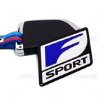 2x For Lexus F-Sport Auto Car Aluminum Badge Emblem Interior Exterior Decoration