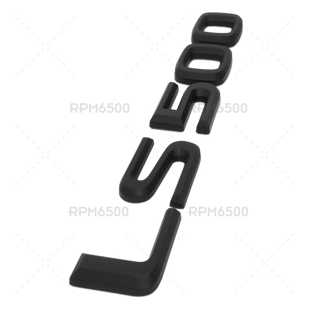 For Lexus Rear Turnk Lid LS 500 Letter Logo Badge Emblem Car Replace Matte Black