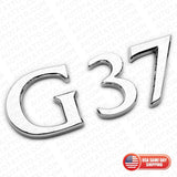 For Infiniti G37 Rear Trunk Logo Letter Badge Emblem Nameplate Sport Chrome