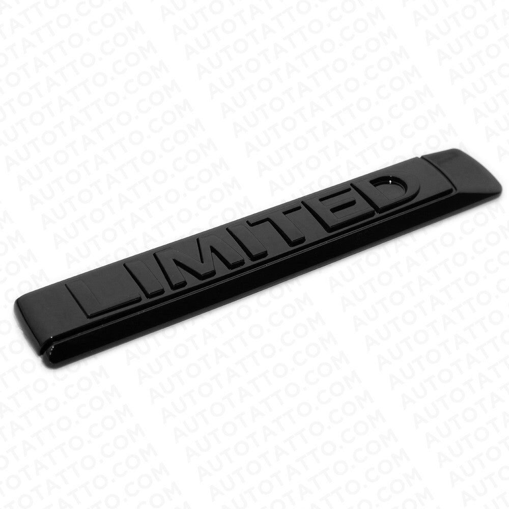 For Infiniti Limited Rear Liftgate Badge Emblem Nameplate Gloss Black