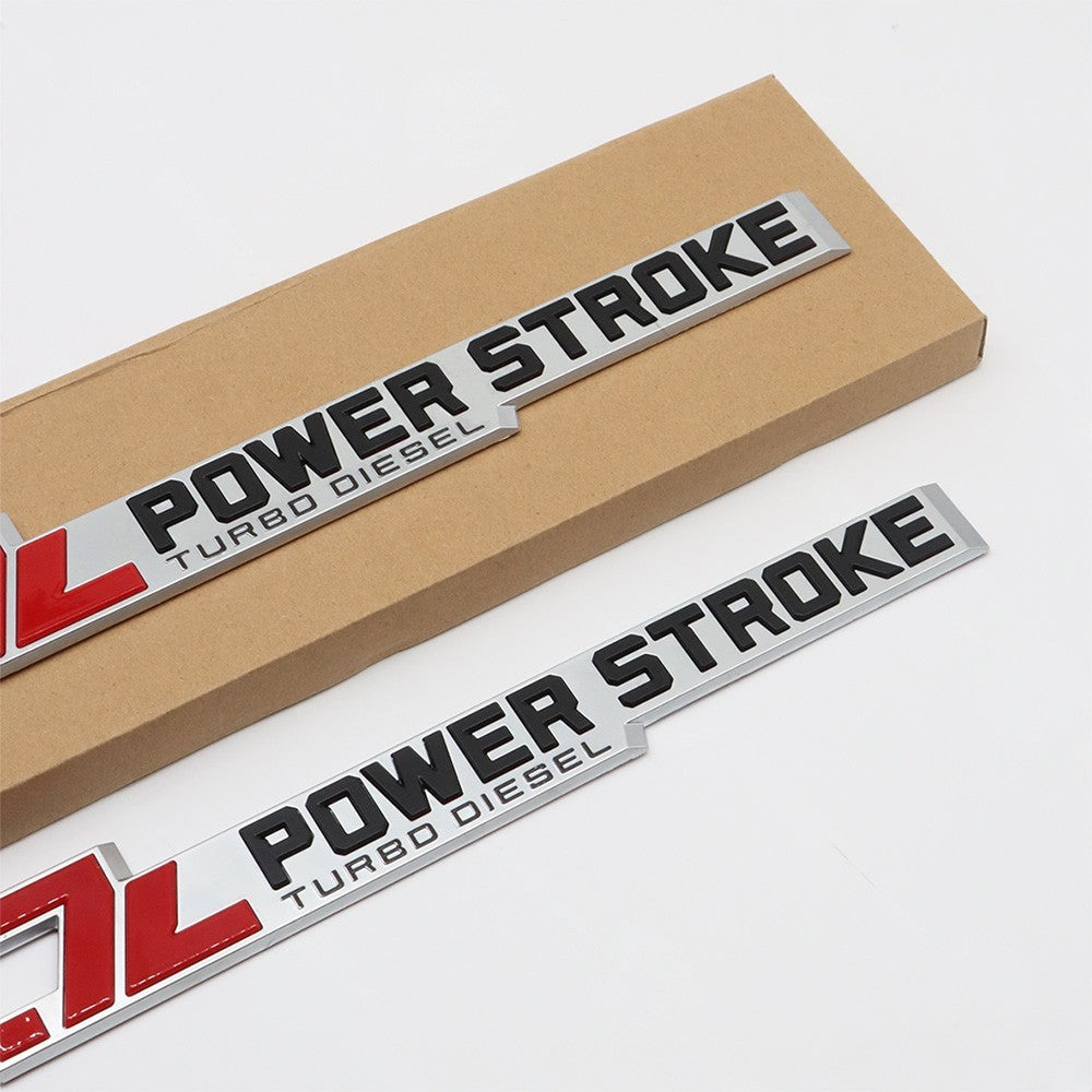 DOOR EMBLEM 6.7L POWER STROKE TURBO DIESEL FOR SUPER-DUTY 250 350 450