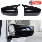 17-23 BMW G20 G30 G11 G12 M Style Gloss Black Replace Side Mirror Cover Cap