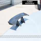 Carbon Fiber Universal Mini Spoiler Auto Car Trunk Tail Decoration Sport Wing