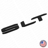 19-21 GMC Sierra Tailgate SLT Logo Emblem Pickup Badge Nameplate Gloss Black