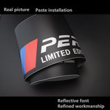 M Performance Sport Front Window Windshield Vinyl Banner Decal Sticker for BMW