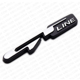 3D Fashion ABS GT/GT Line Car Decal Badge Emblem Sticker for Kia Auto Decoration