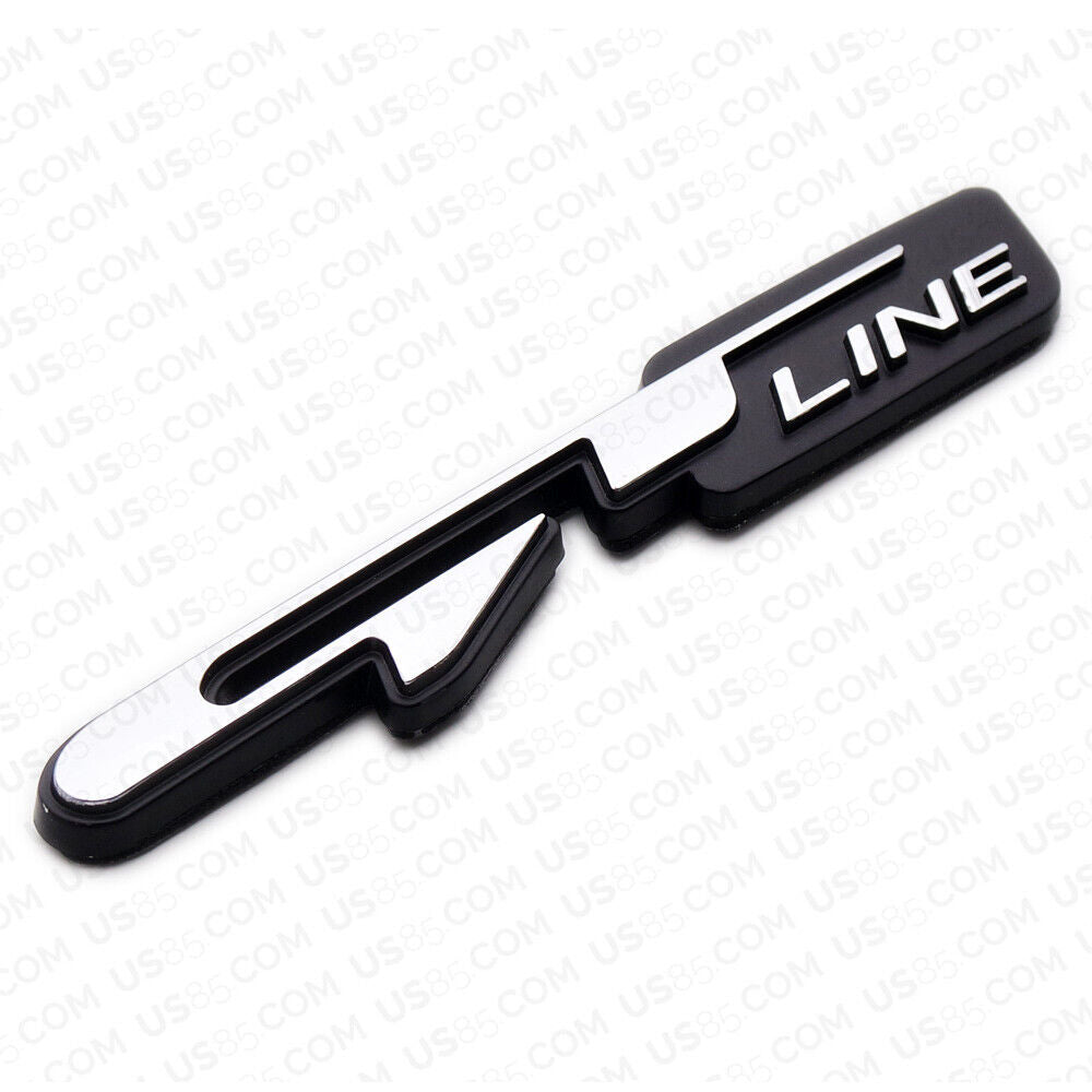 3D Fashion ABS GT/GT Line Car Decal Badge Emblem Sticker for Kia Auto Decoration