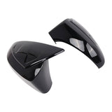 Gloss Black M Horn Side Mirror Cover Caps For Lexus IS200t IS300 IS350 2013-2020