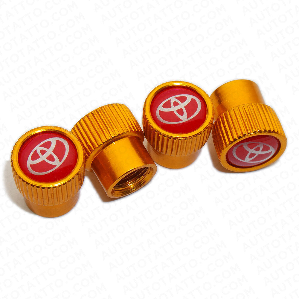 Universal Red Sport Car Wheels Tire Air Valve Caps Stem Dust Cover Gift Decorate