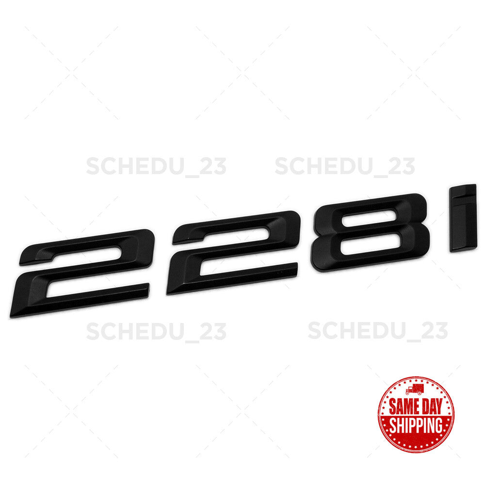 For BMW 2 Series ///M Letter Emblem Badge Trunk Lid M Power Performance Sport