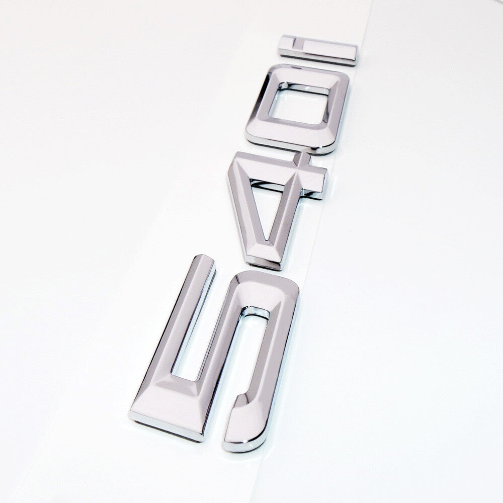For BMW 540i Logo Emblem Replace Badge Car Lid M Performance G30 G31 Chrome