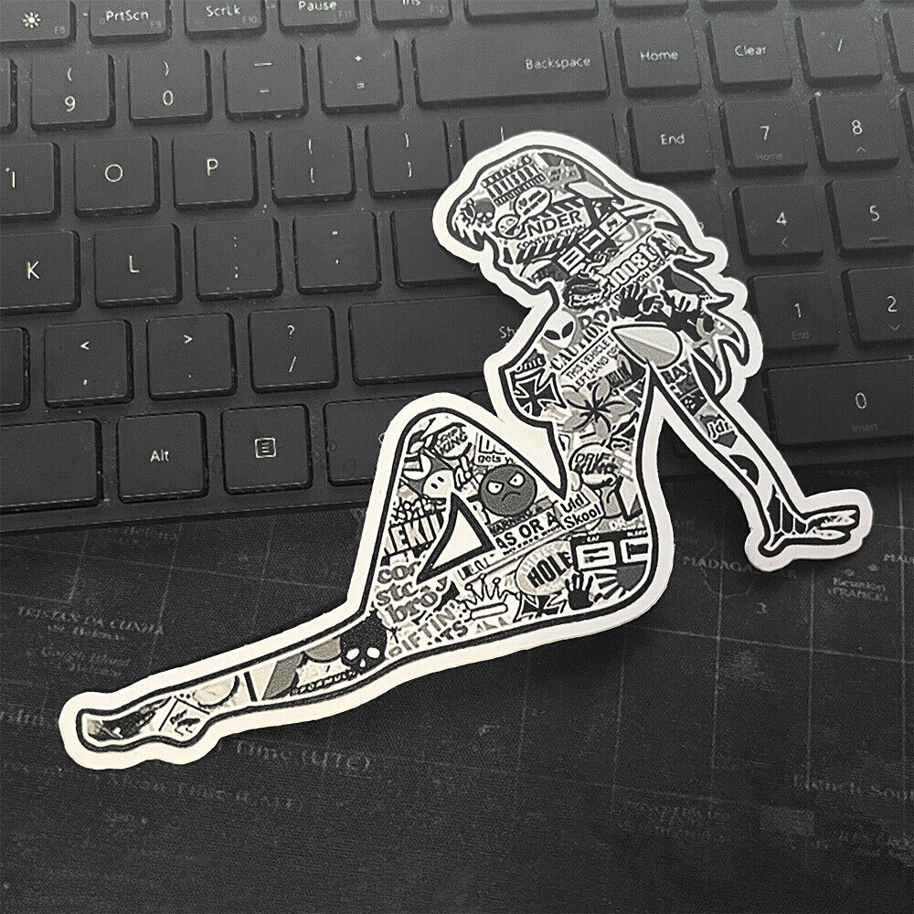 Funny Sexy Lady Body Sticker Decal Home Office Car Truck Door Window Decorate