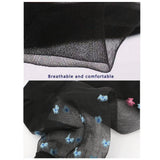 2 Pairs of Sexy Cute Little Floral Lace Cotton Breathable Soft Short Ankle Socks
