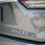 Lexus Liftgate OEM Chrome RX 450hL Letter Logo Badge Car Emblem Replace F-Sport