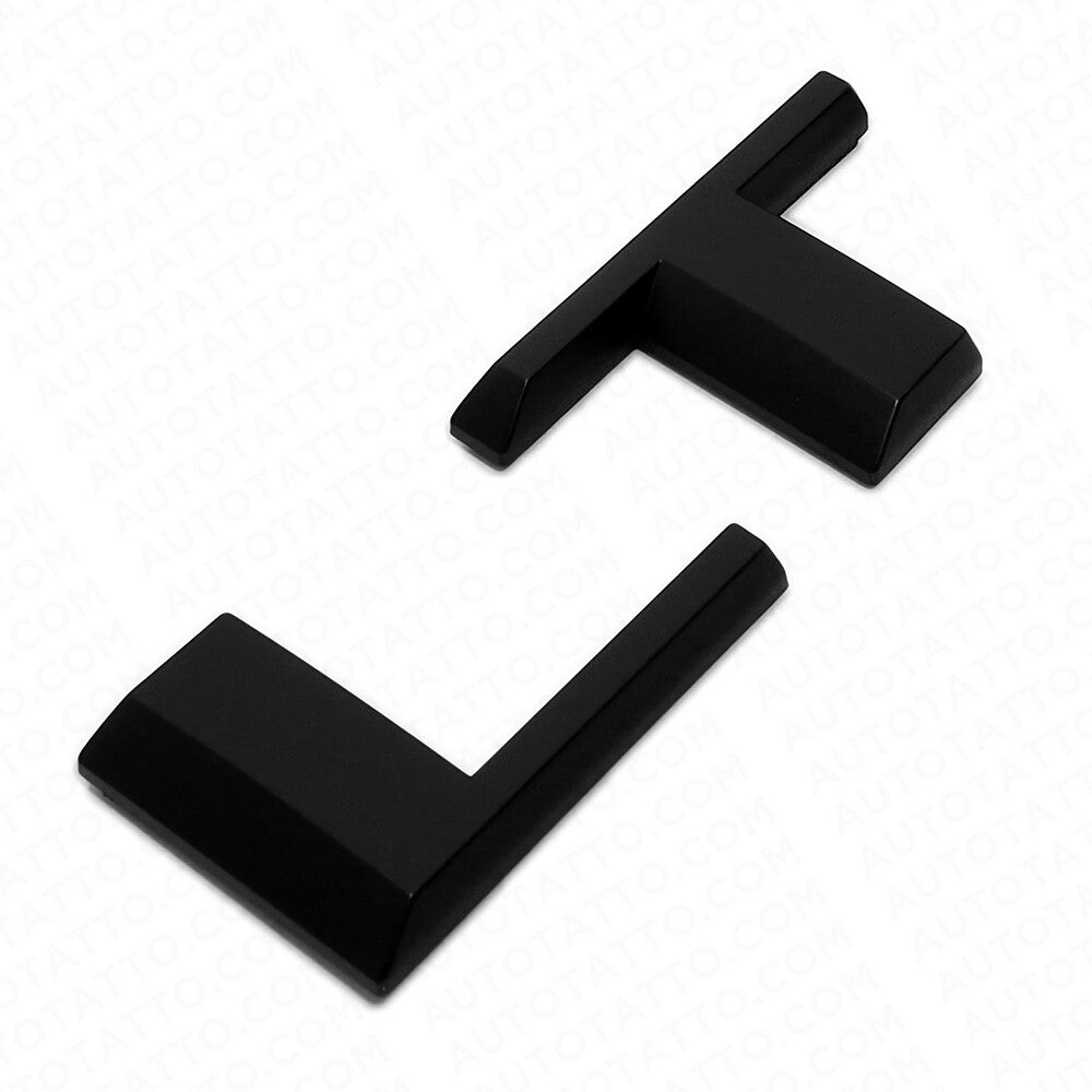 19-22 Matte Black Silverado 1500 Tailgate LT Letter Logo Emblem Badge Z71 4x4