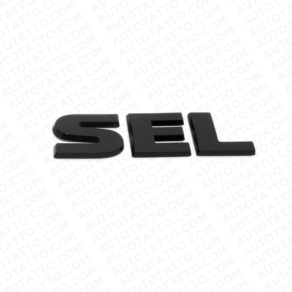 For 11-14 VW Jetta SEL Rear Truck Rear Hatch Lid Nmaeplate Badge Emblem Black