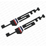 3D Fashion 1x or 2x ABS 45TH Car Decal Badge Emblem Sticker for Chevy Decoration