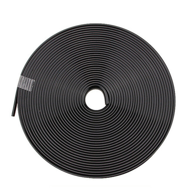 26FT Car Wheels Hub Rim Edge Protector Ring Tire Guard Sticker Rubber Strip Line