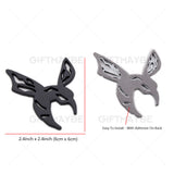 Universal 2pieces/set 3D Fashion Metal Bee Car Decal Sticker Auto Decoration