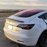 Tesla Rear SpaceX 3D Decal Letter Nameplate Logo Badge Emblem Sport OEM Chrome